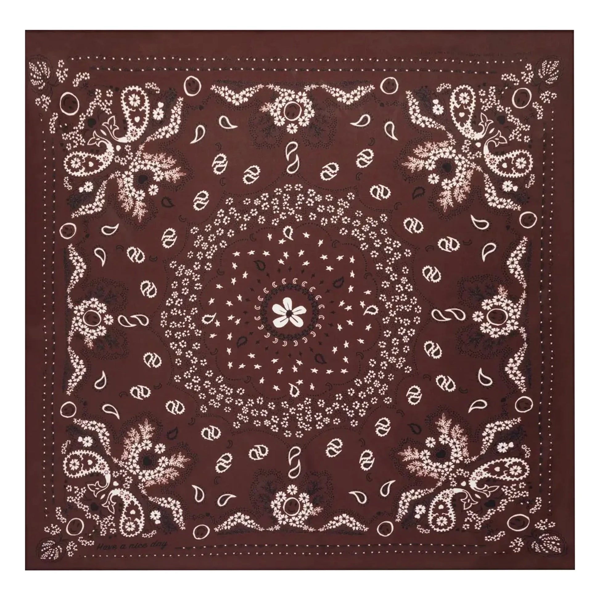 Call it by your name - Bandana Small Silk | Brown