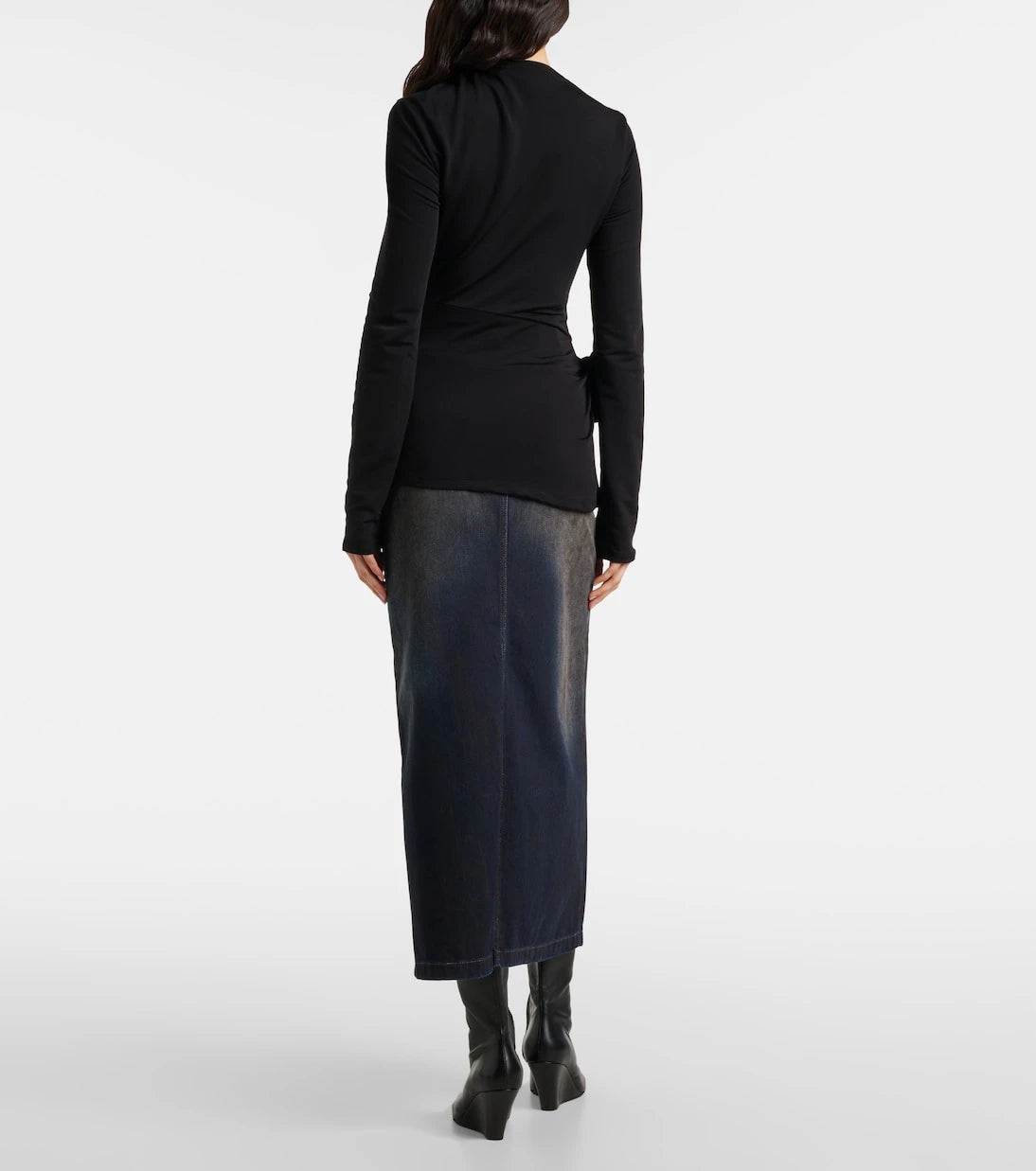 Acne Studios - Cutout jersey top