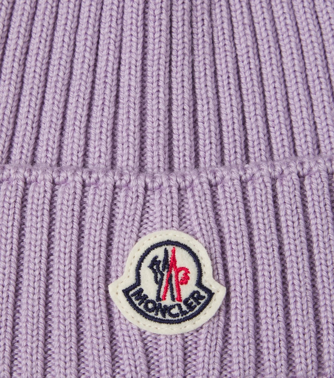 Moncler Enfant - Logo virgin wool beanie