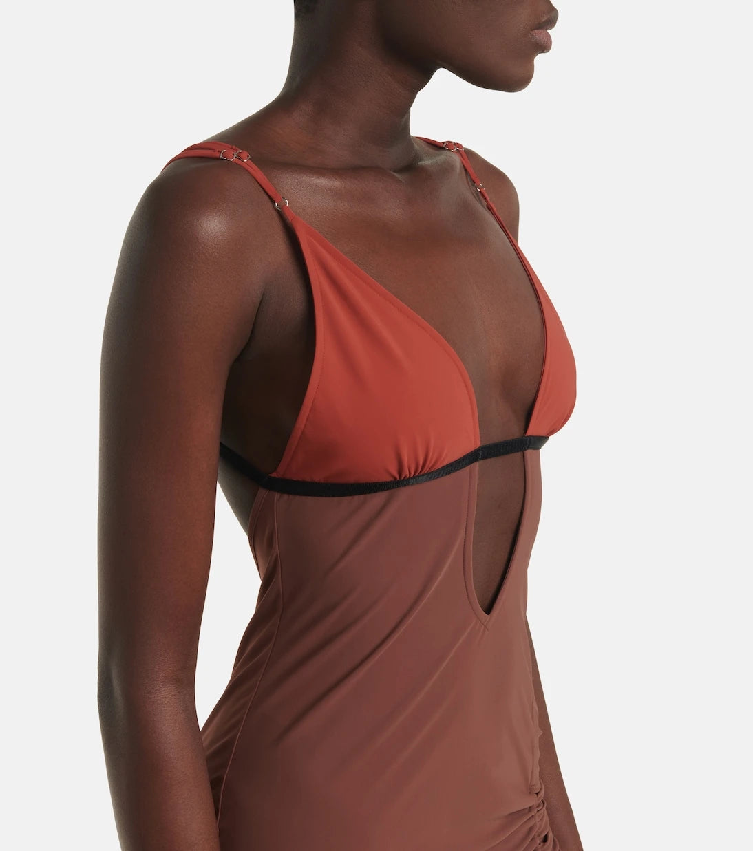 Nensi Dojaka - Cutout ruched minidress
