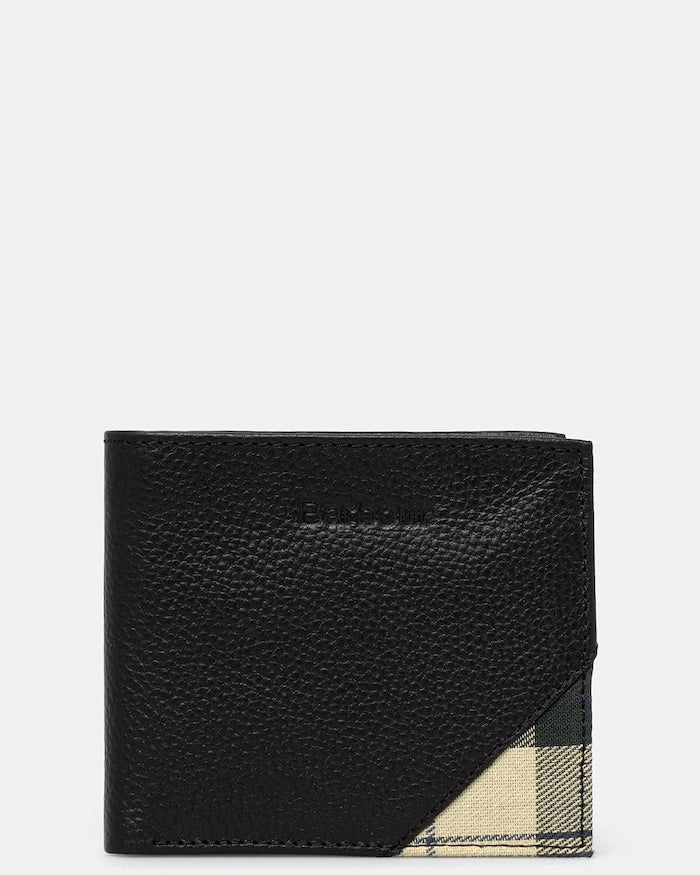 Barbour RFID erkek deri cüzdan Tarbert