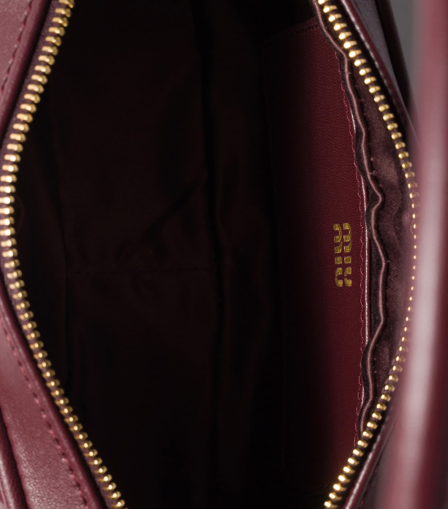 Matelassé Leather Pouch