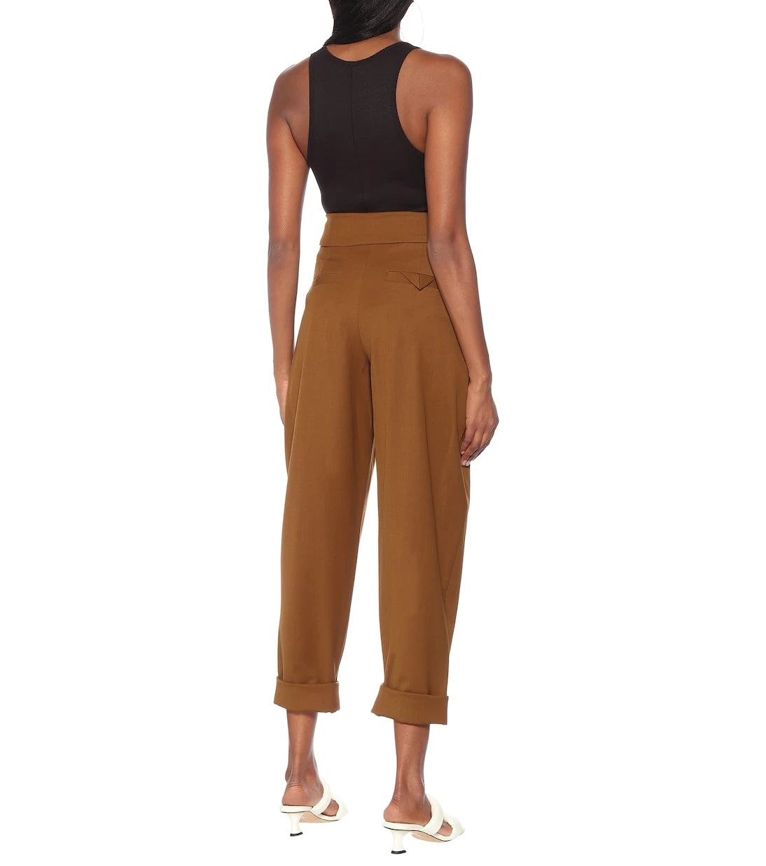 Proenza Schouler - High-rise stretch-wool tapered pants