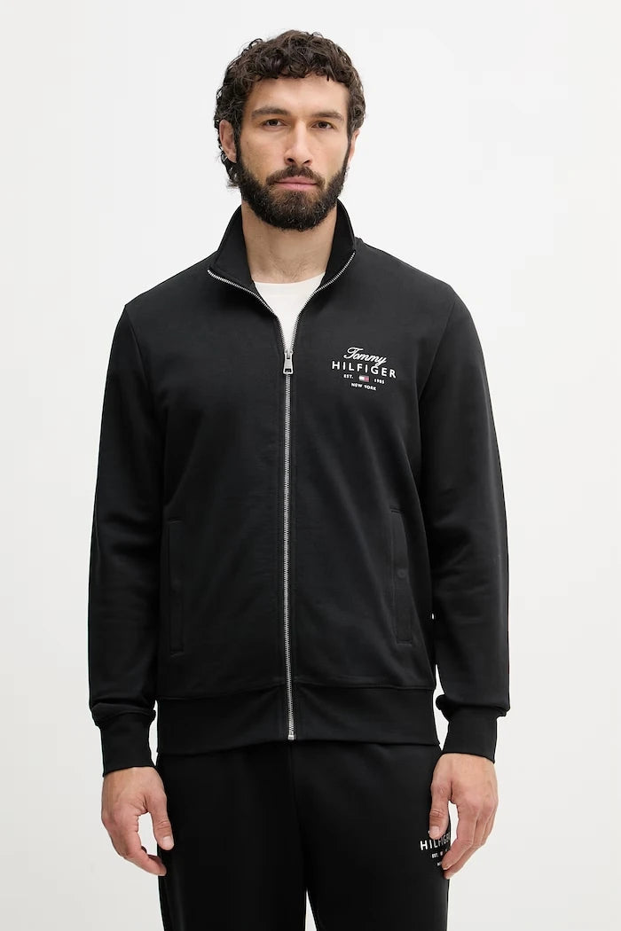 Tommy Hilfiger суичър с цип мъжки от памук