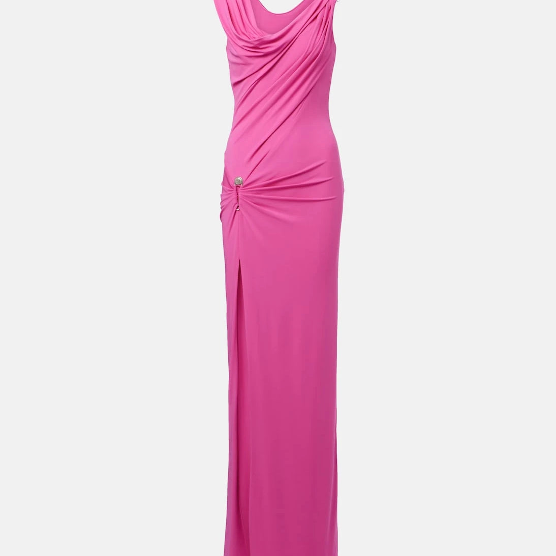 Versace - Safety Pin draped gown