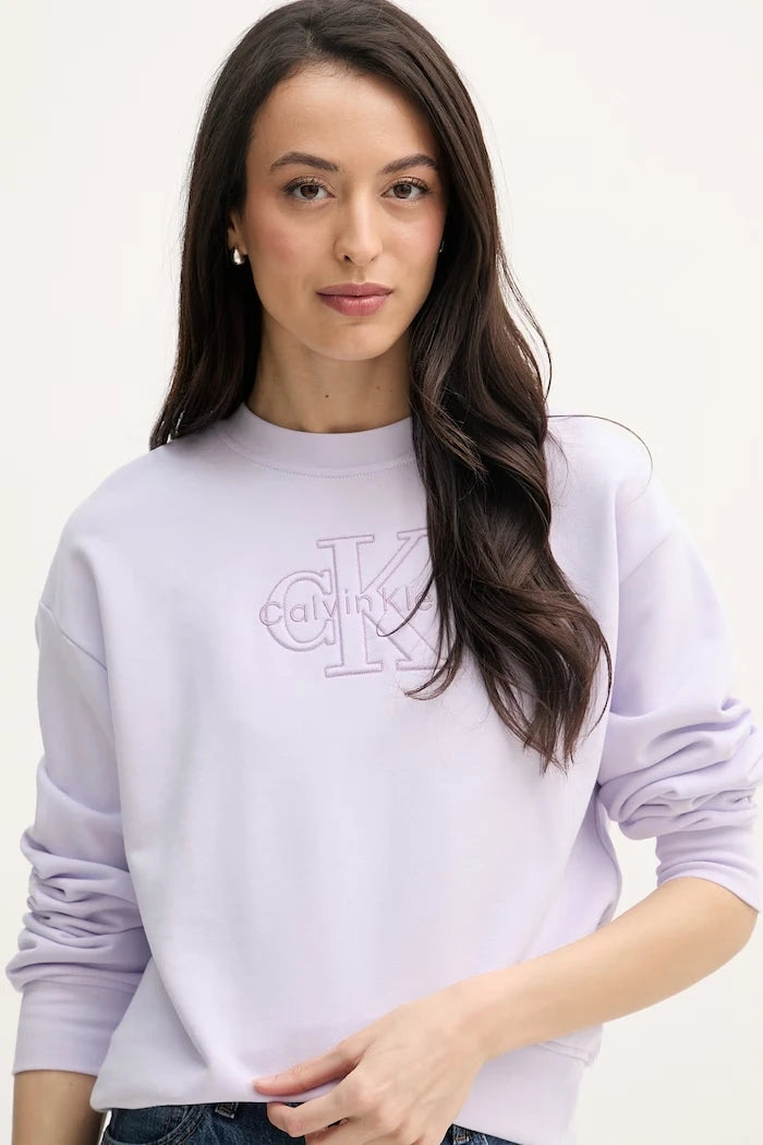Calvin Klein Jeans суичър дамски от памук
