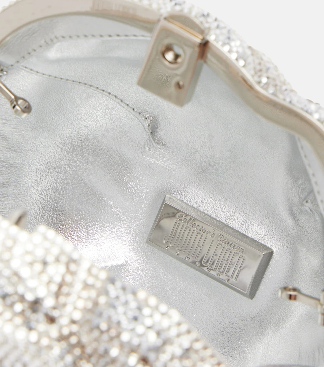 Judith Leiber Couture - Rose Desirée Small embellished clutch