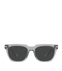 Clear Acetate Wayfarer Sunglasses