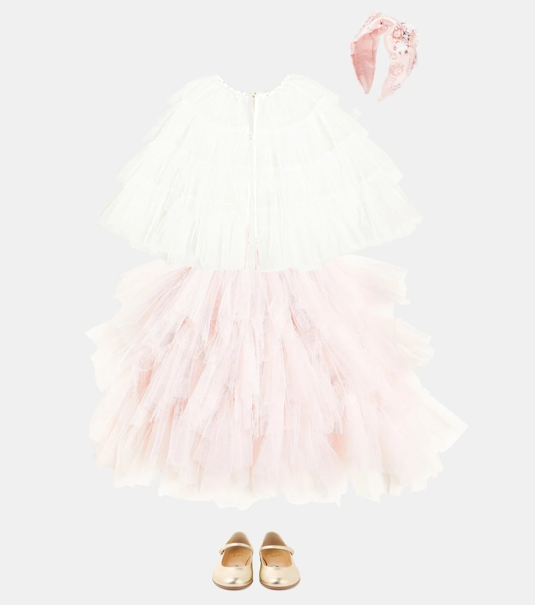 Tutu Du Monde - Songbird embellished tulle cape
