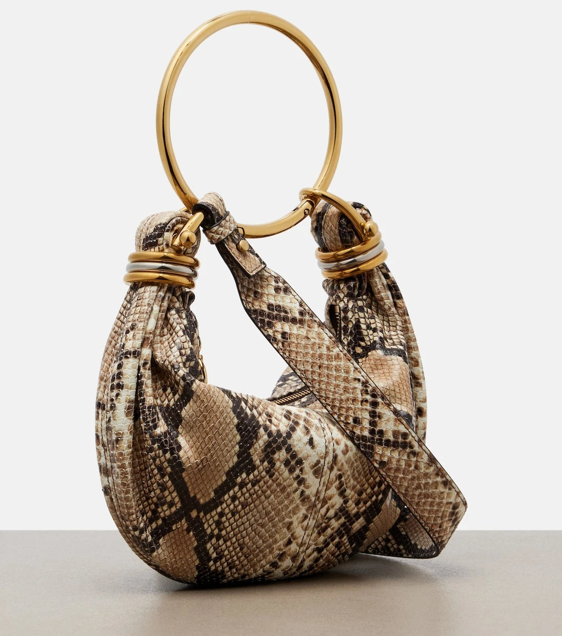 Chloé - Bracelet Small leather top-handle bag