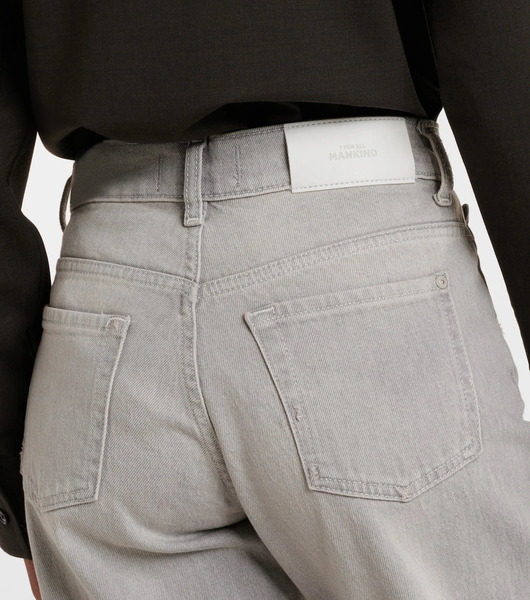 7 For All Mankind - Tess mid-rise straight jeans