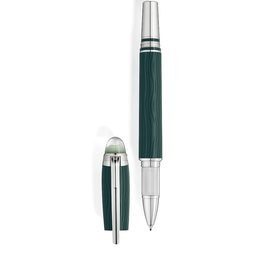 Montblanc Platinum-Coated StarWalker PolarGreen Fineliner Pen
