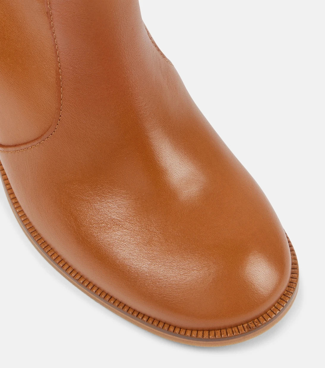 See By Chloé - جزمة الكاحل الجديدة 80 جلدية