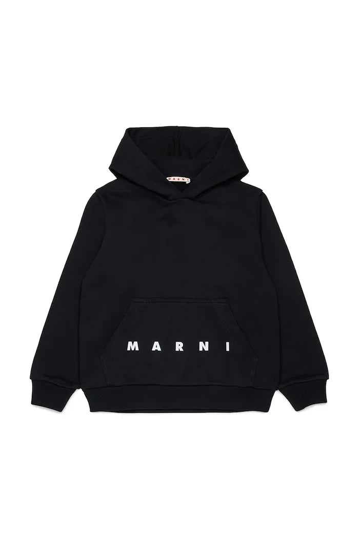 Çocuklar için pamuklu kapüşonlu sweatshirt