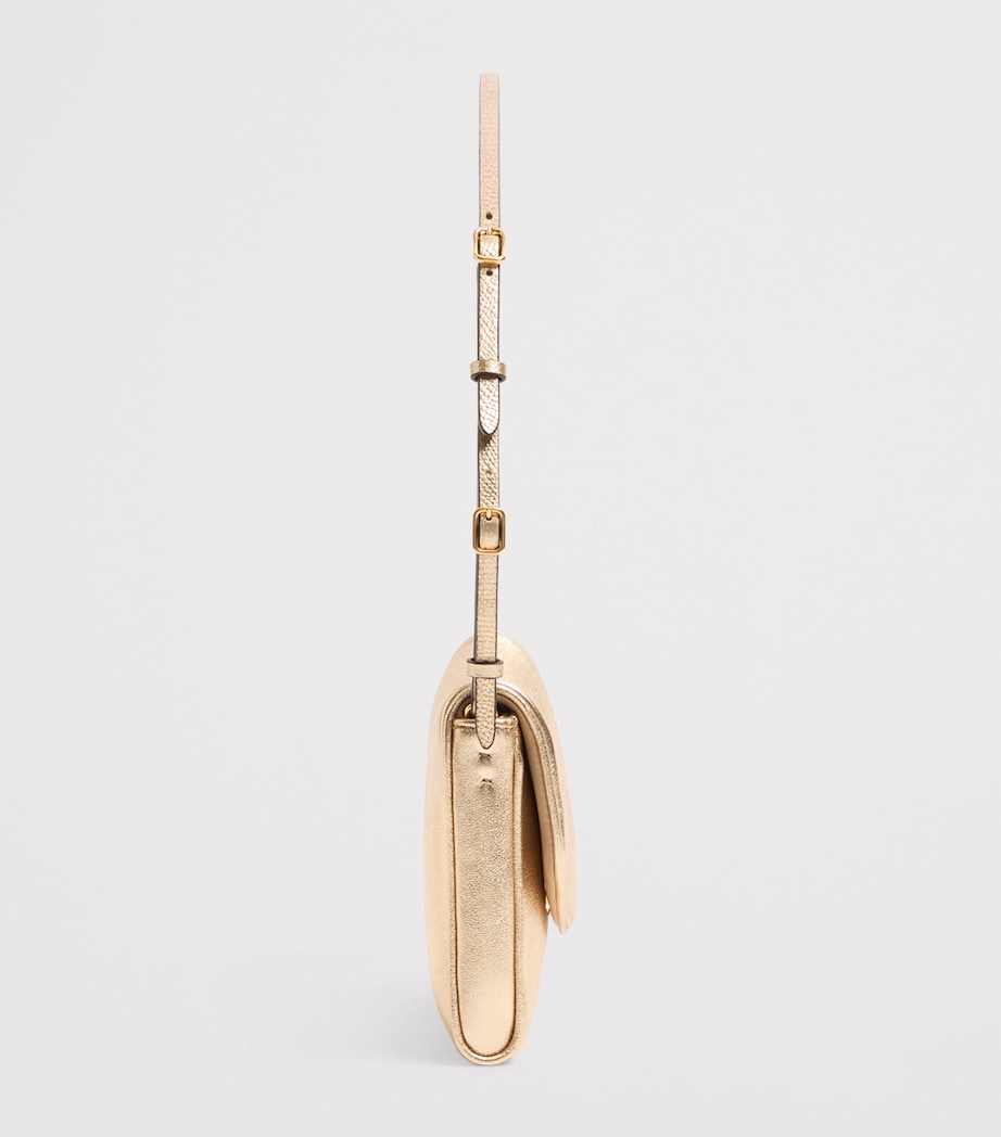 Small Leather DeVain Shoulder Bag