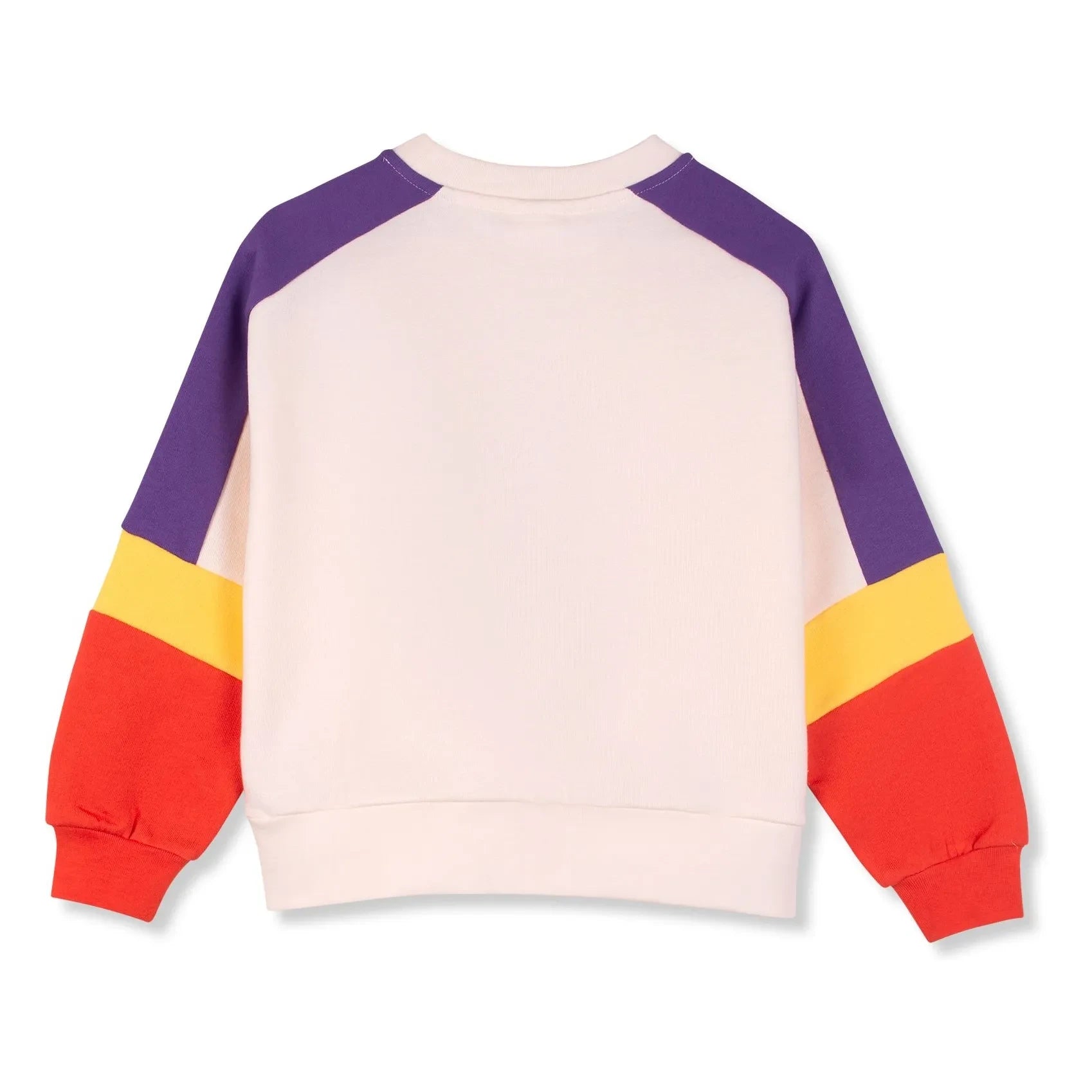 Wynken - Colorblock organic cotton sweatshirt | Ecru
