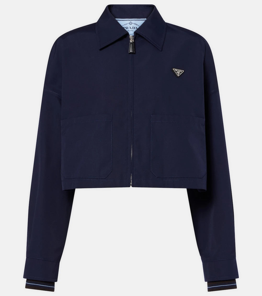 Prada - Poplin blouson jacket