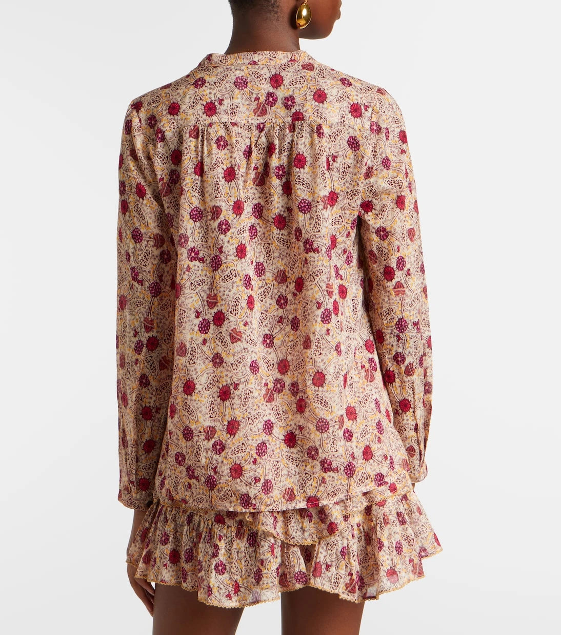 Marant Etoile - Maria printed cotton shirt