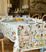 Summerill & Bishop Linen Botanical Wildflower Tablecloth (165cm x 380cm)