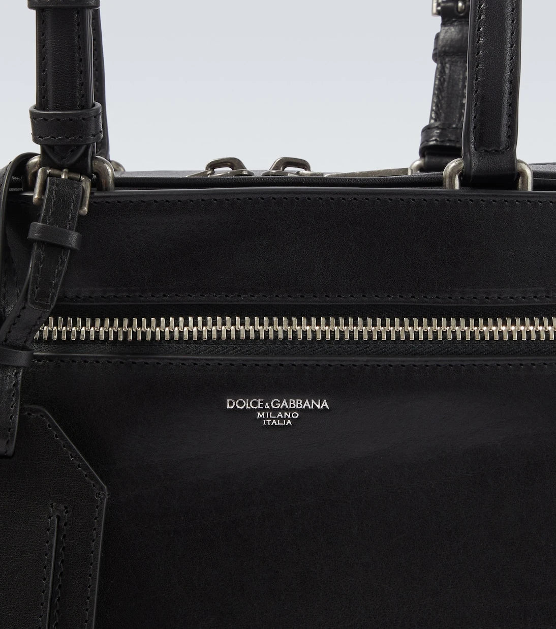 Dolce&Gabbana - Ellis leather briefcase