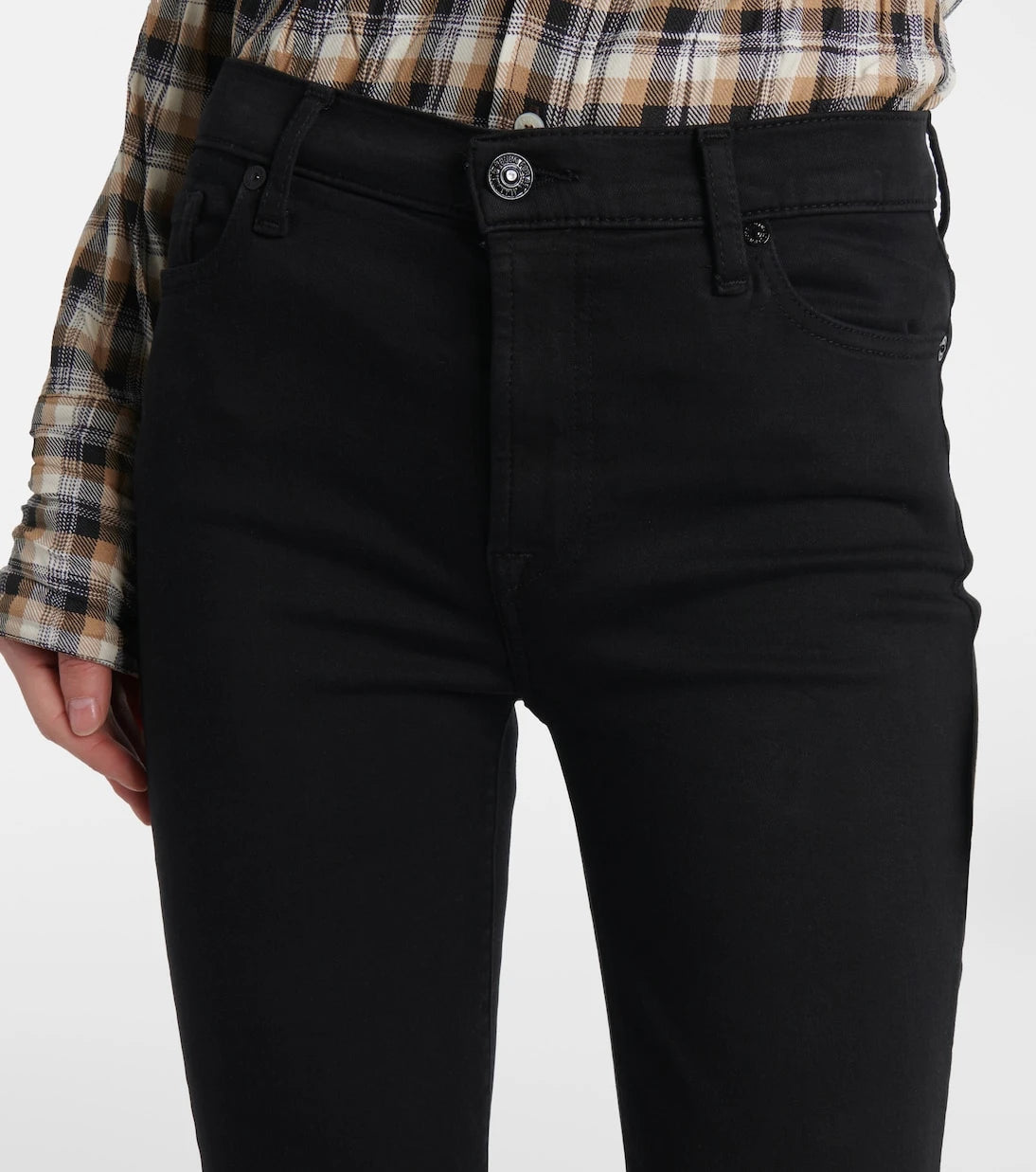 7 For All Mankind - Mid-rise skinny jeans