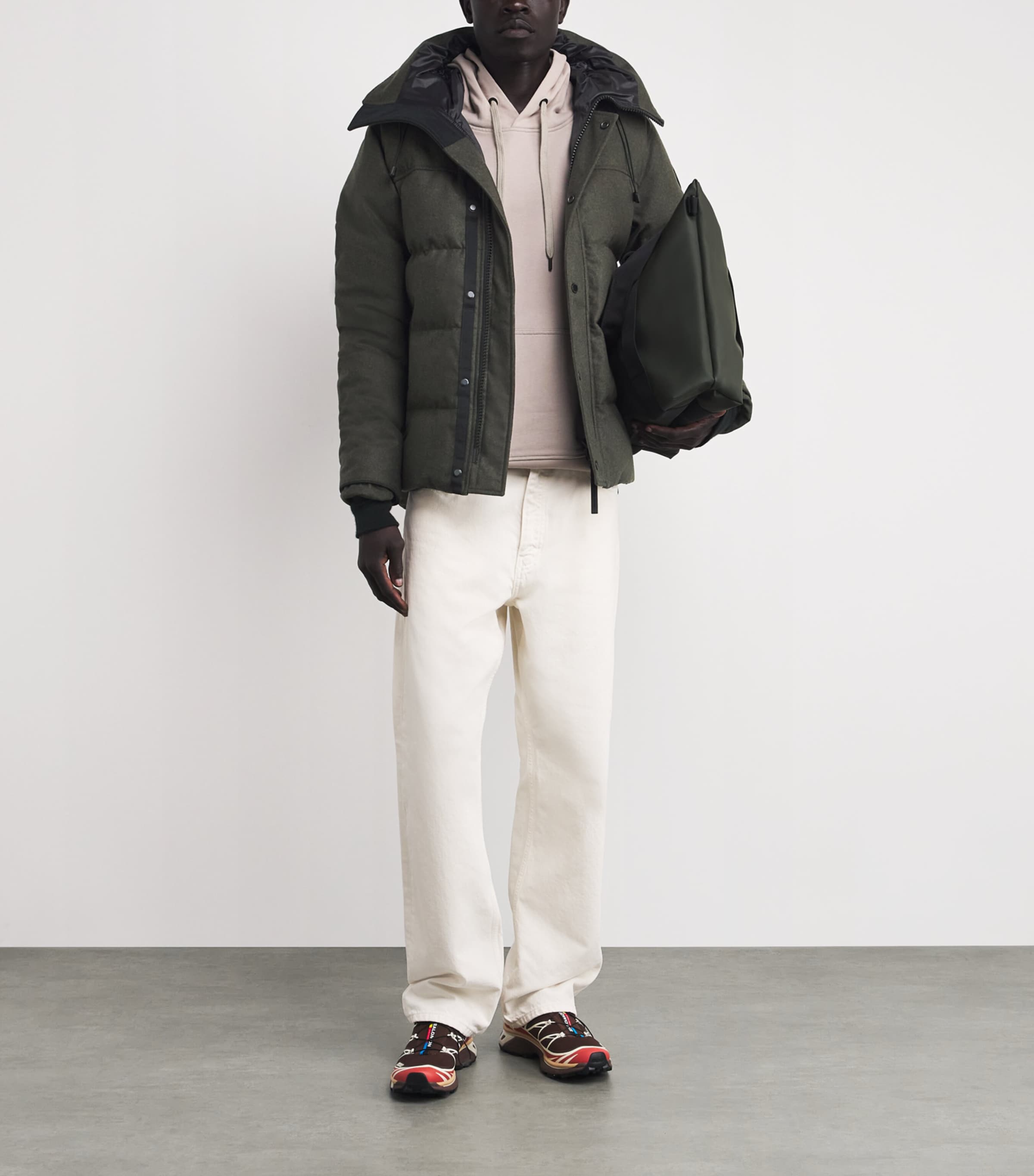 Canada Goose Green Down DynaLuxe Wool MacMillan Parka