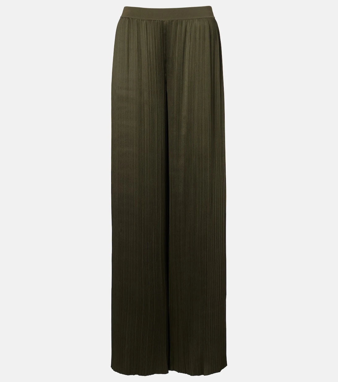 Joseph - Amber plissé satin wide-leg pants