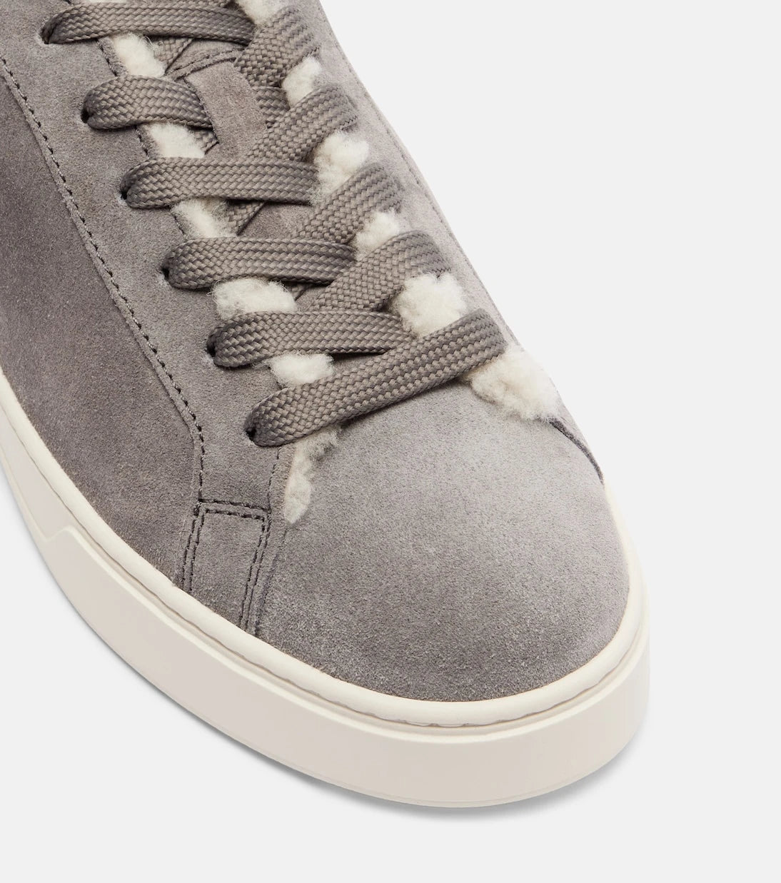 Tod's - Classic shearling-lined suede sneakers