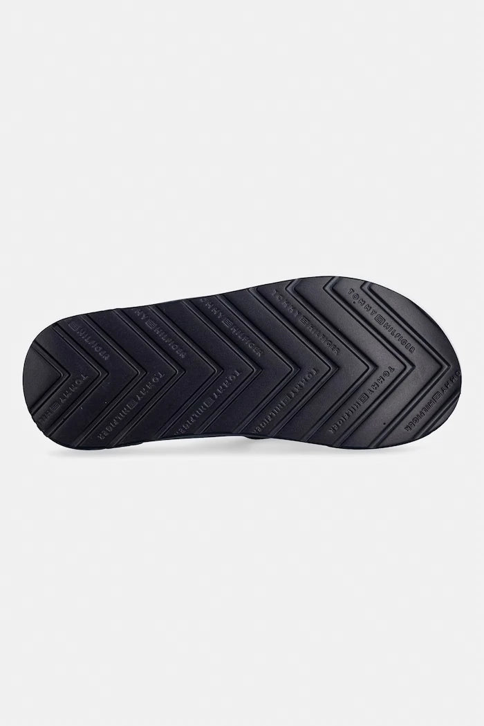 Tommy Hilfiger Erkek MOLDED HILFIGER RWB BEACH SANDAL Terlik