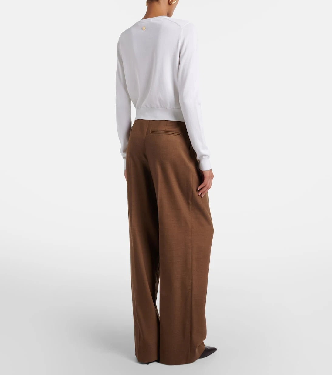 Oscar de la Renta - Wool wide-leg pants