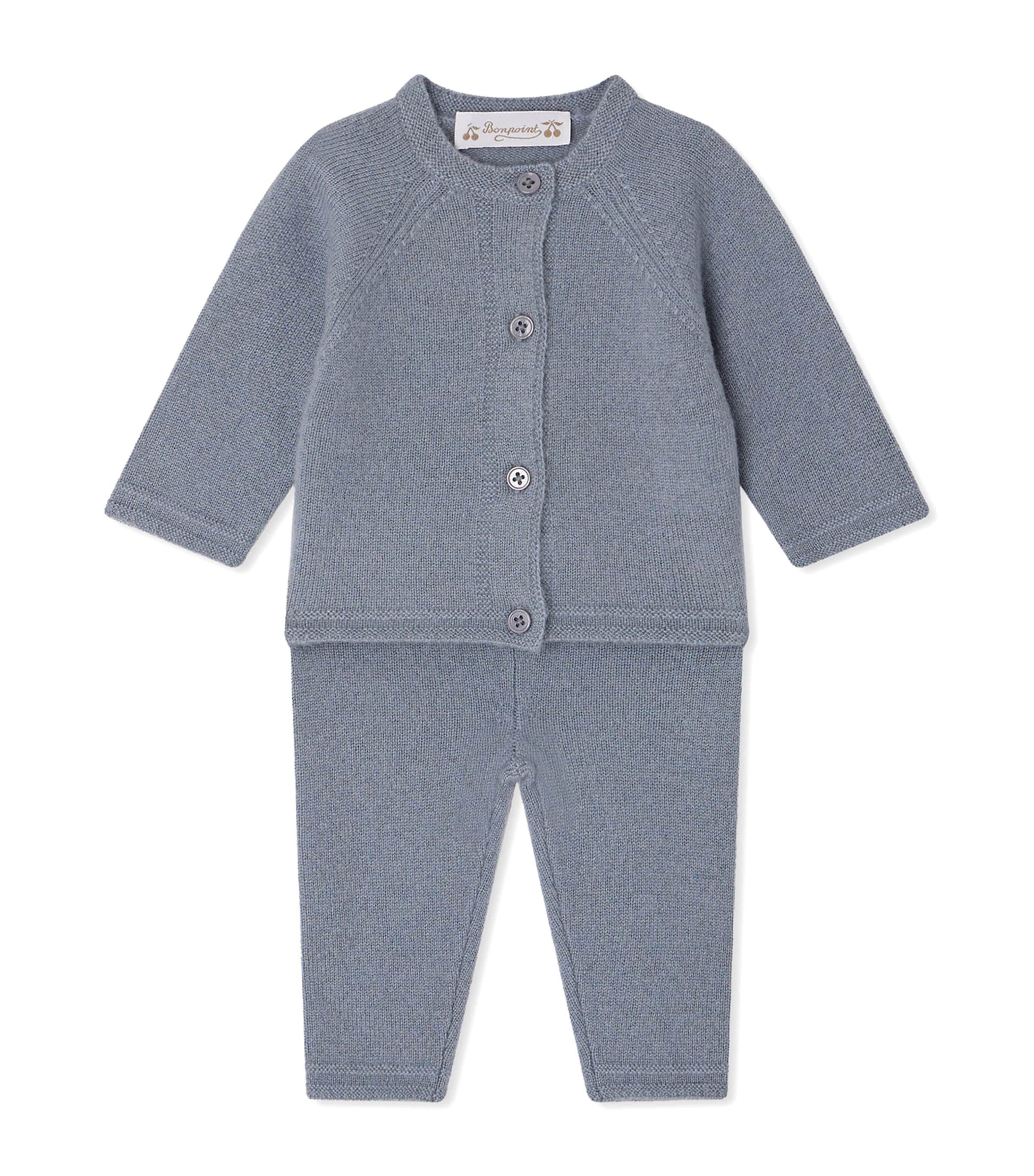 Bonpoint Cashmere Cardigan and Trousers Set (1-18 Months)