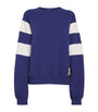 MOTHER Blue The Drope Square Sweatshirt