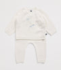 Petit Bateau Wool-Cotton Sweater and Trousers Set (1-18 Months)