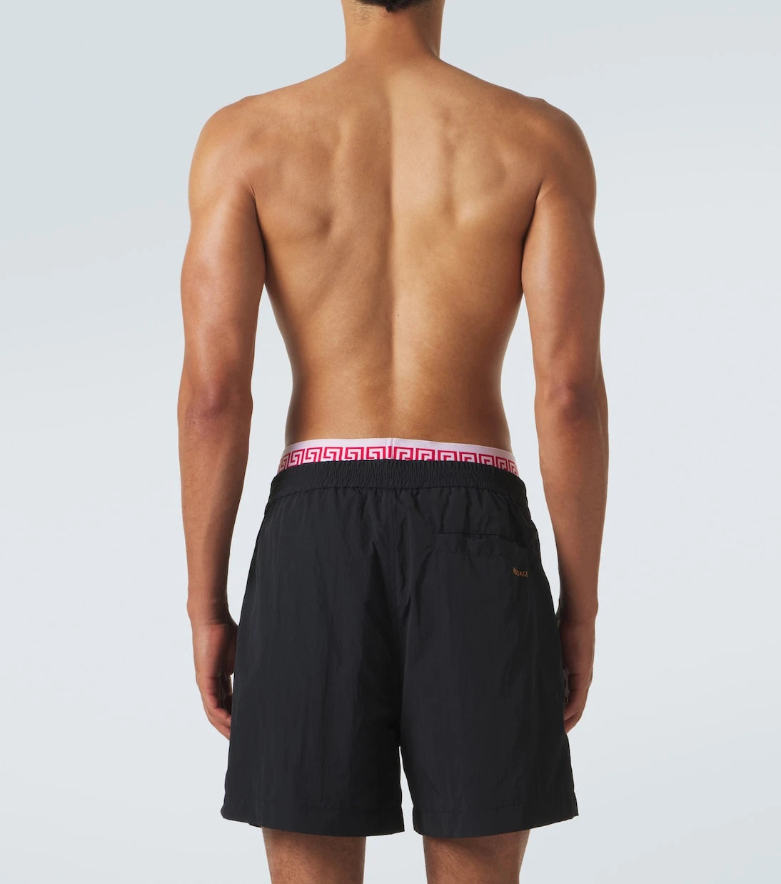 Versace - Layered waistband shorts