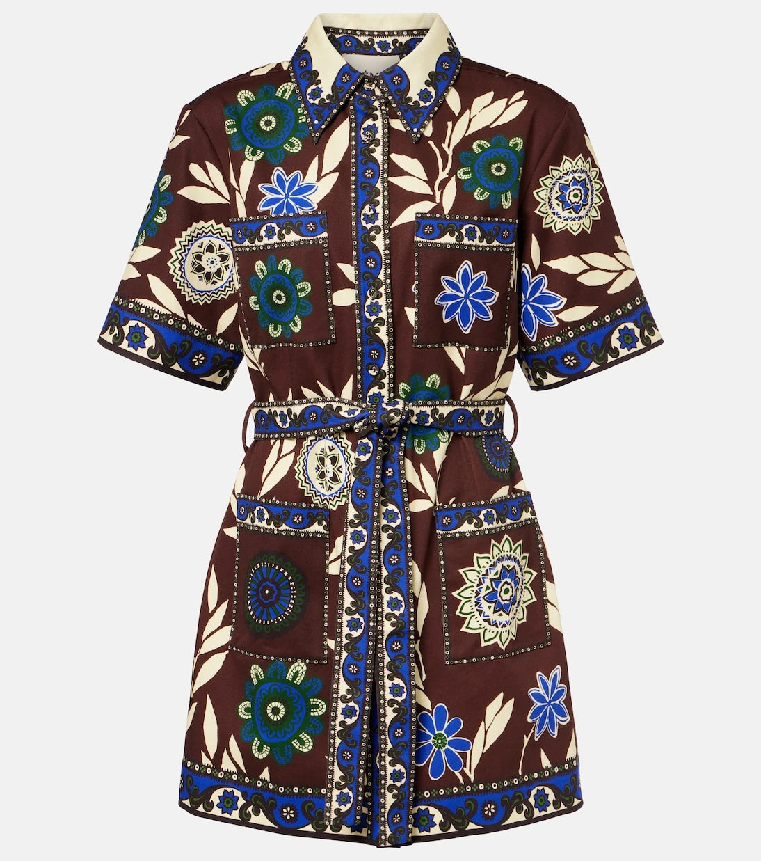 Alémais - Jasper printed cotton shirt dress