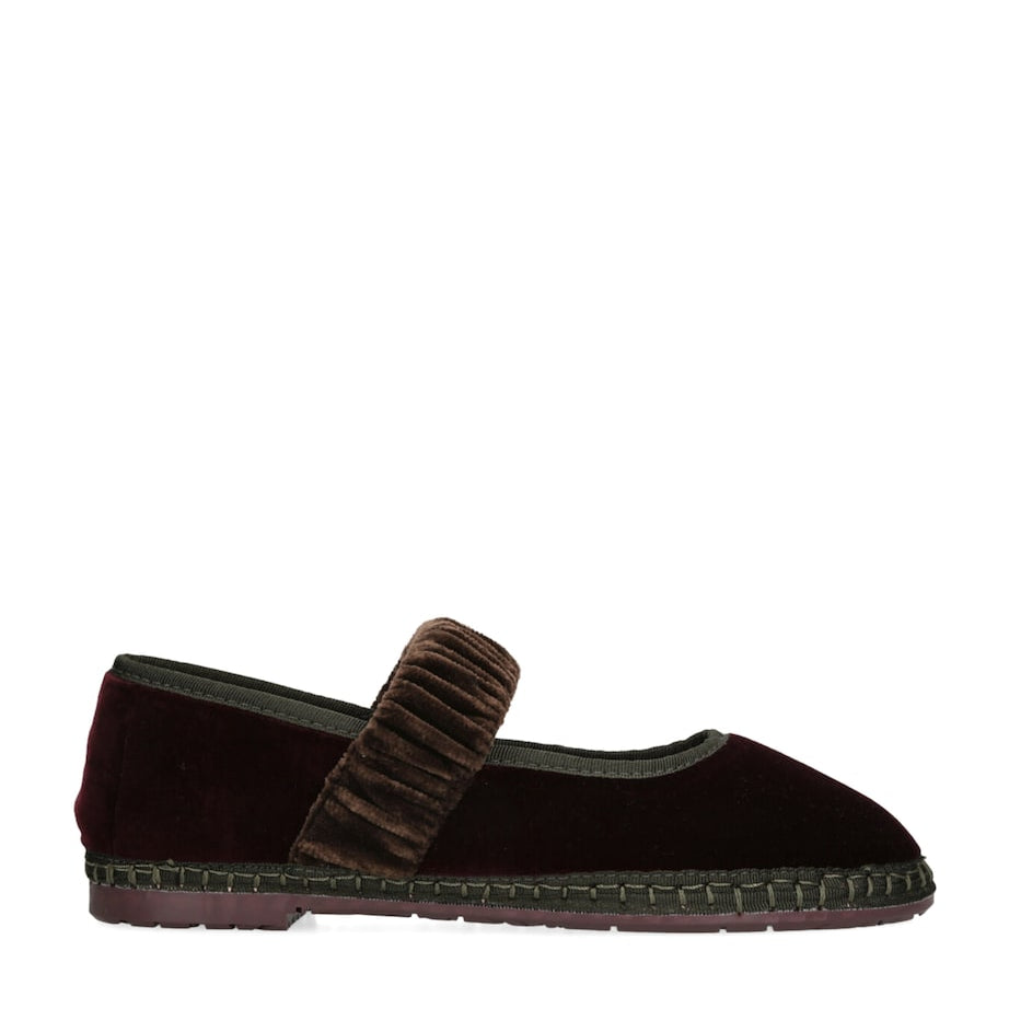 Velvet Mafalda Espadrilles WINE