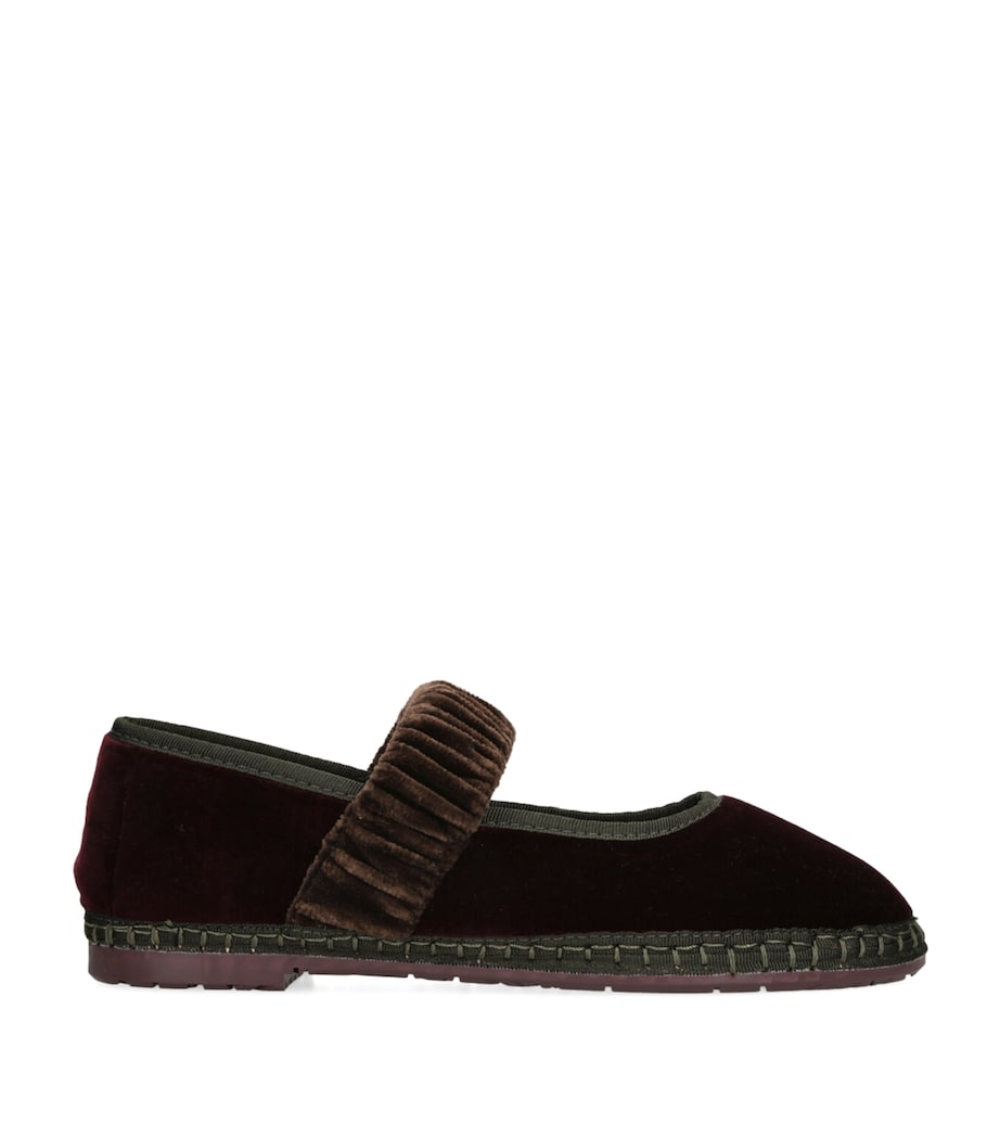 Velvet Mafalda Espadrilles WINE