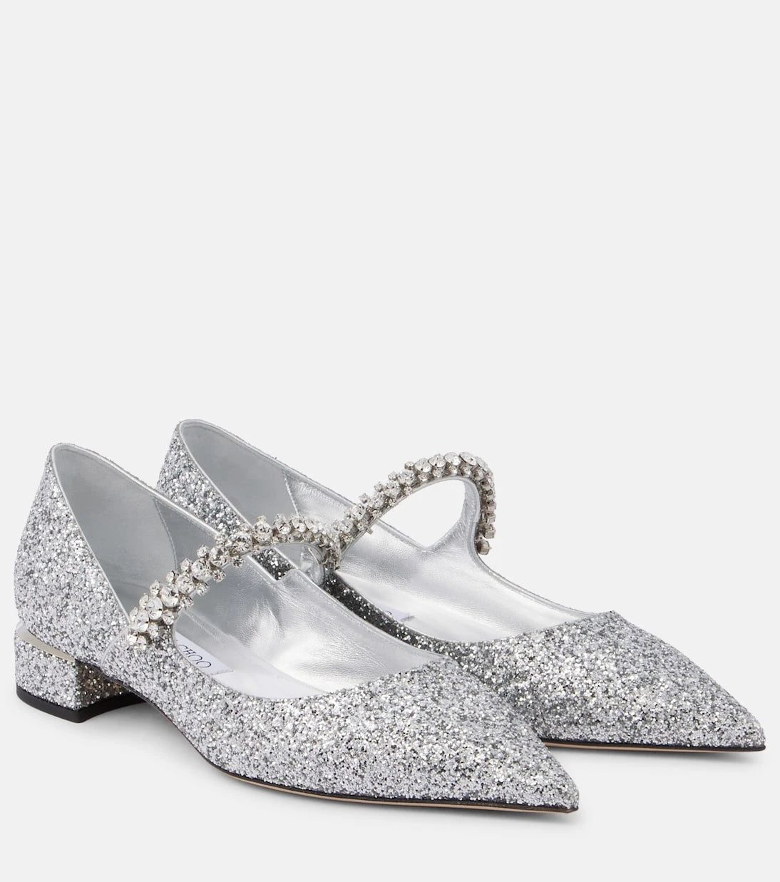 Jimmy Choo - Bing 25 embellished Mary Jane pumps