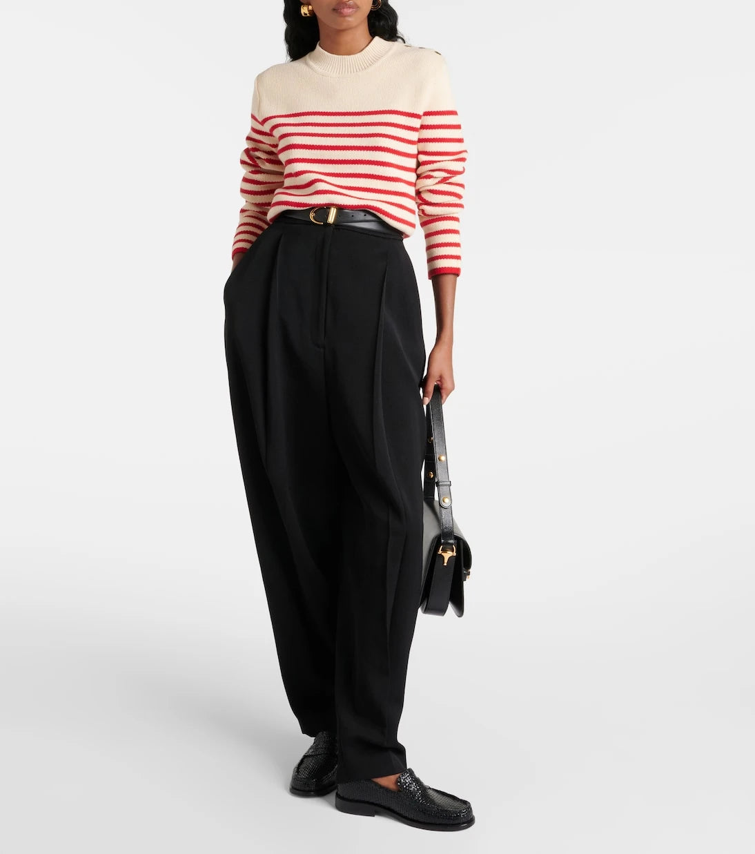 Altuzarra - Oz striped cotton and cashmere sweater