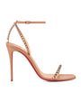 Christian Louboutin Nude So Me Leather Heeled Sandals 100