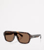 Dolce & Gabbana Oversized Pilot Sunglasses