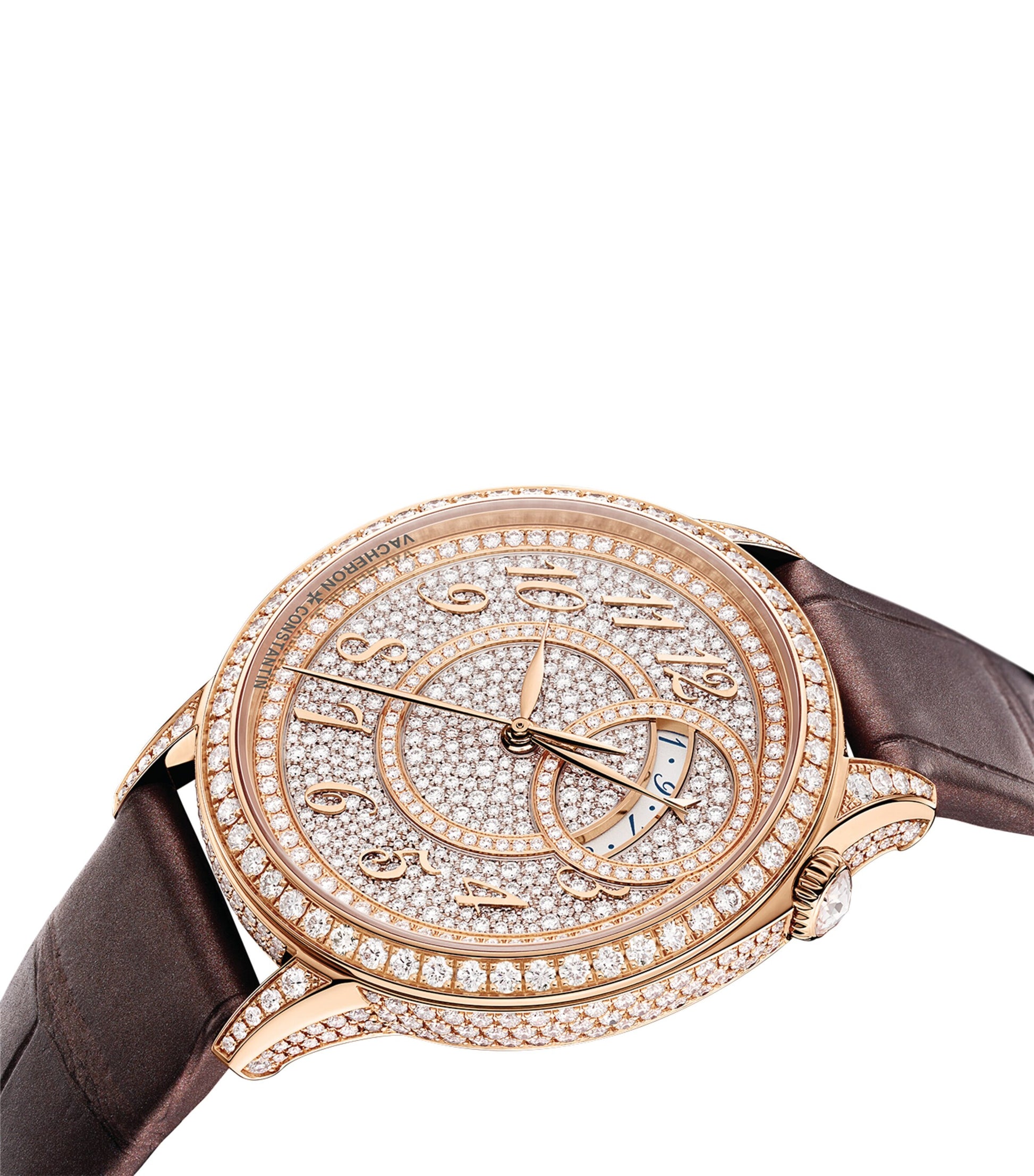 Rose Gold and Diamond Egérie Watch 35mm