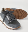 Brunello Cucinelli Grey Virgin Wool Sneakers