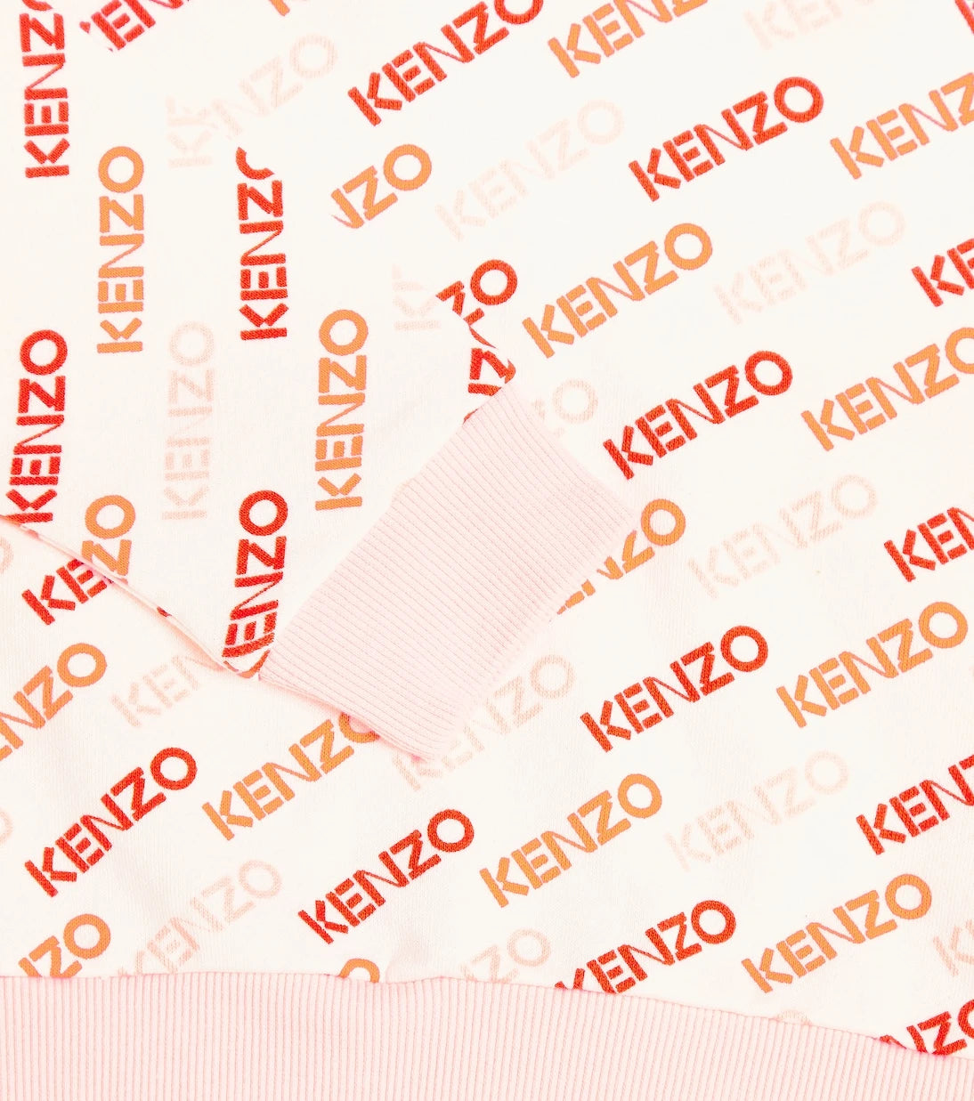 Kenzo Kids - هودي قطني بشعار العلامة
