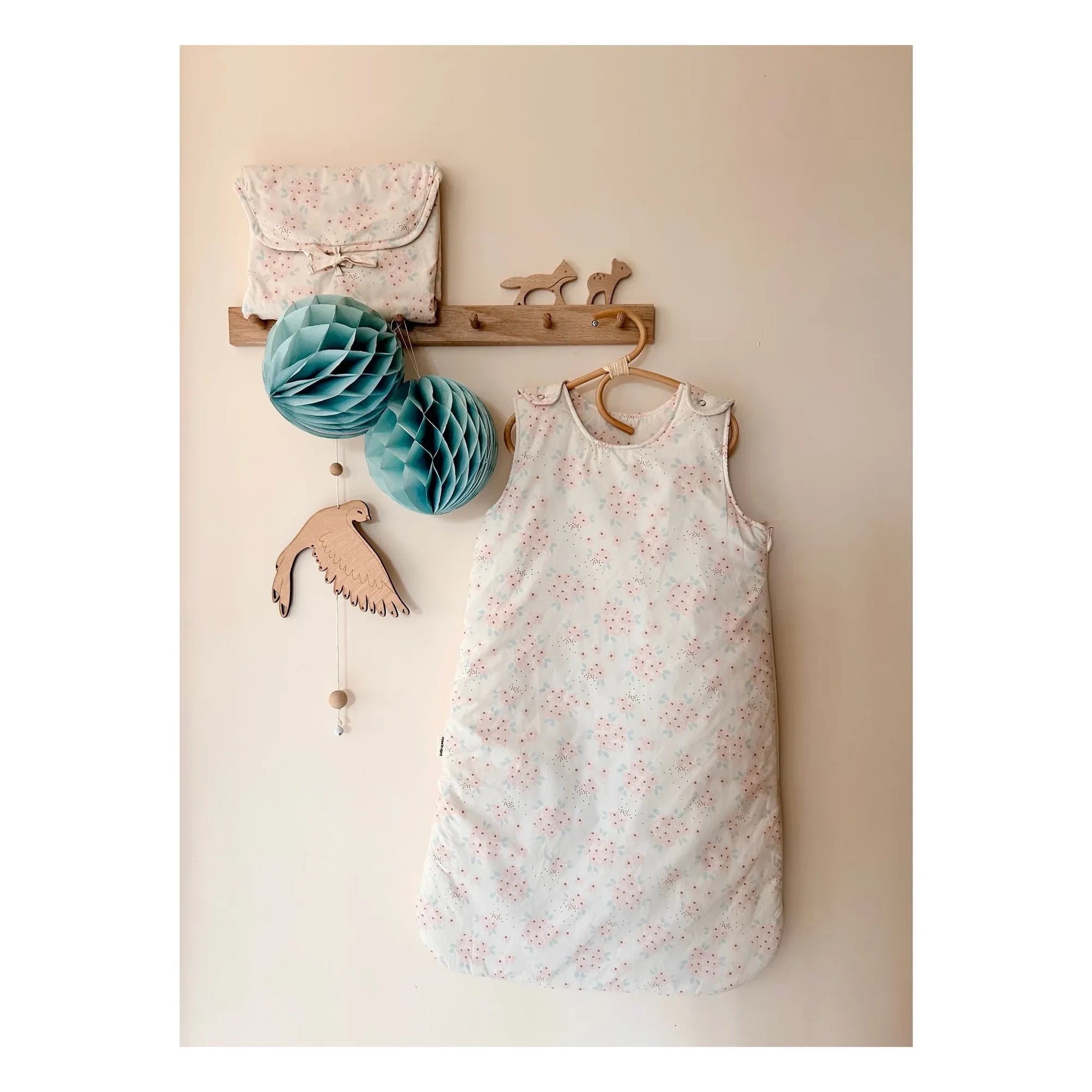 Rose in April - Sarah May sleeping bag | Powder pink