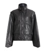 Black Clay Leather Jacket