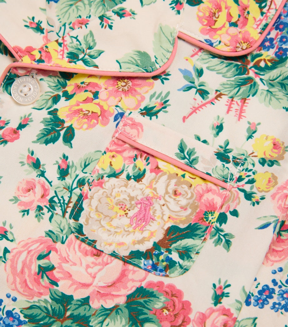 Ralph Lauren Kids Cotton Shirt and Shorts Set (7-14 Years)