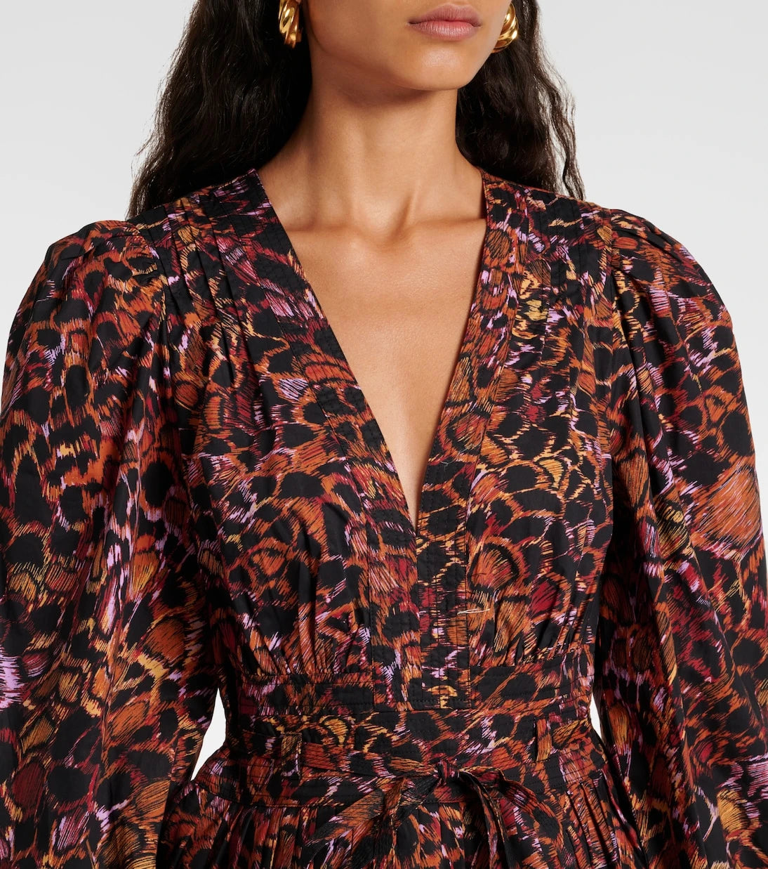 Ulla Johnson - Lulu pleated cotton minidress