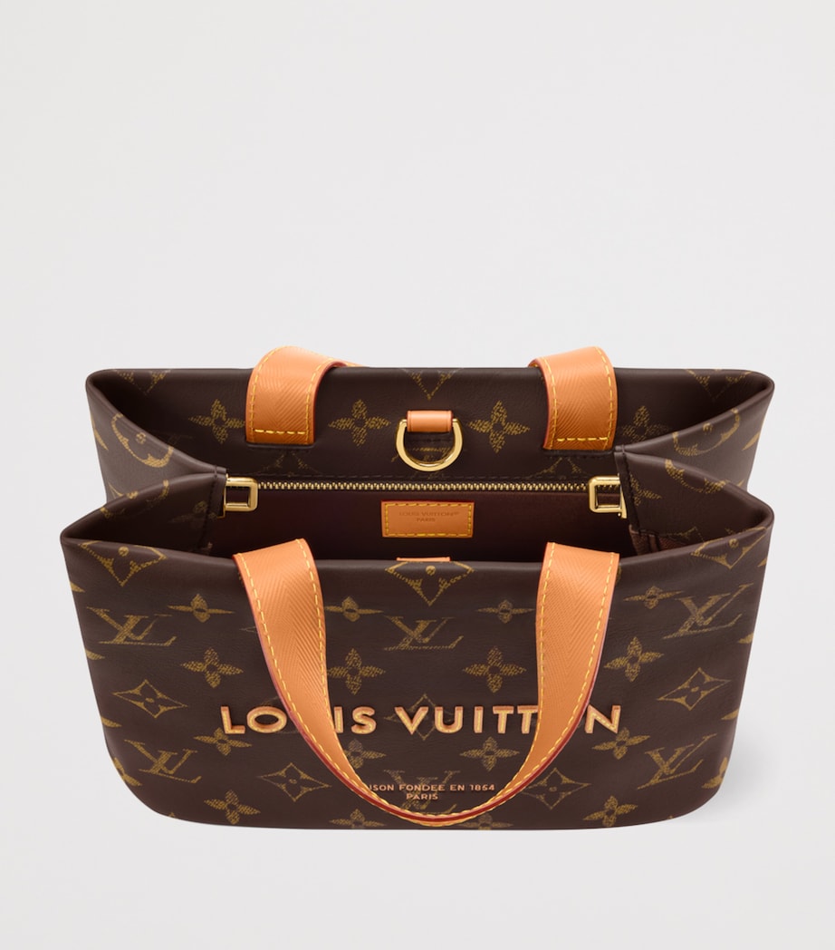LOUIS VUITTON Mini Leather Shopper Tote Bag
