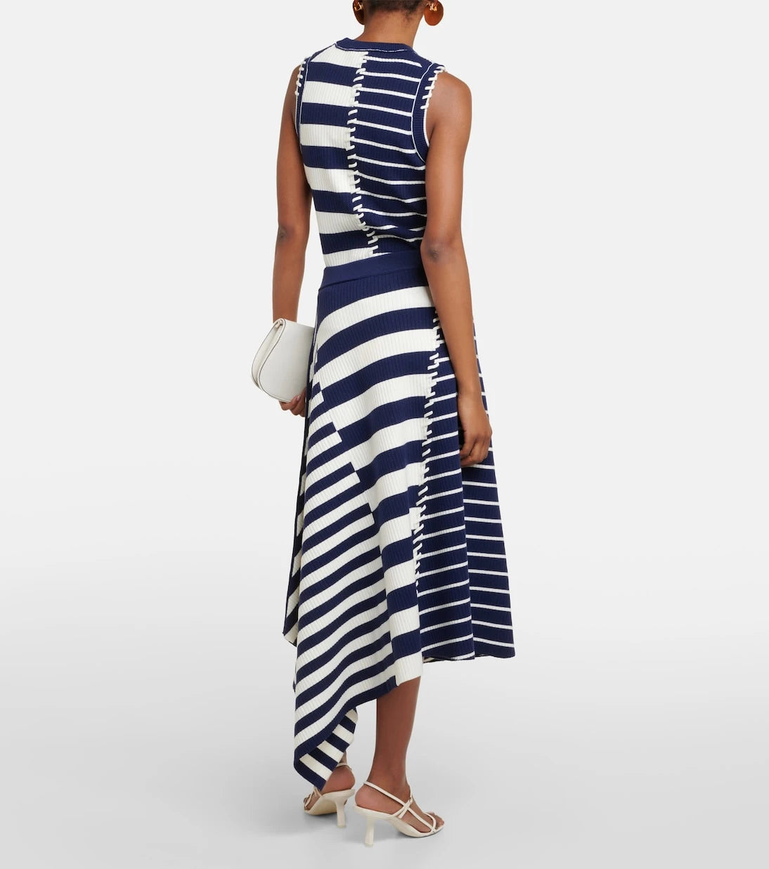 Simkhai - Braylon asymmetrical midi skirt